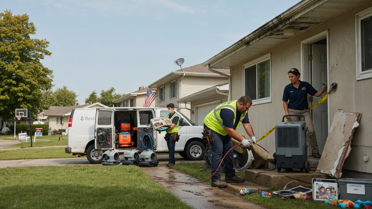 Water Damage Restoration in Iroquois, IL near me